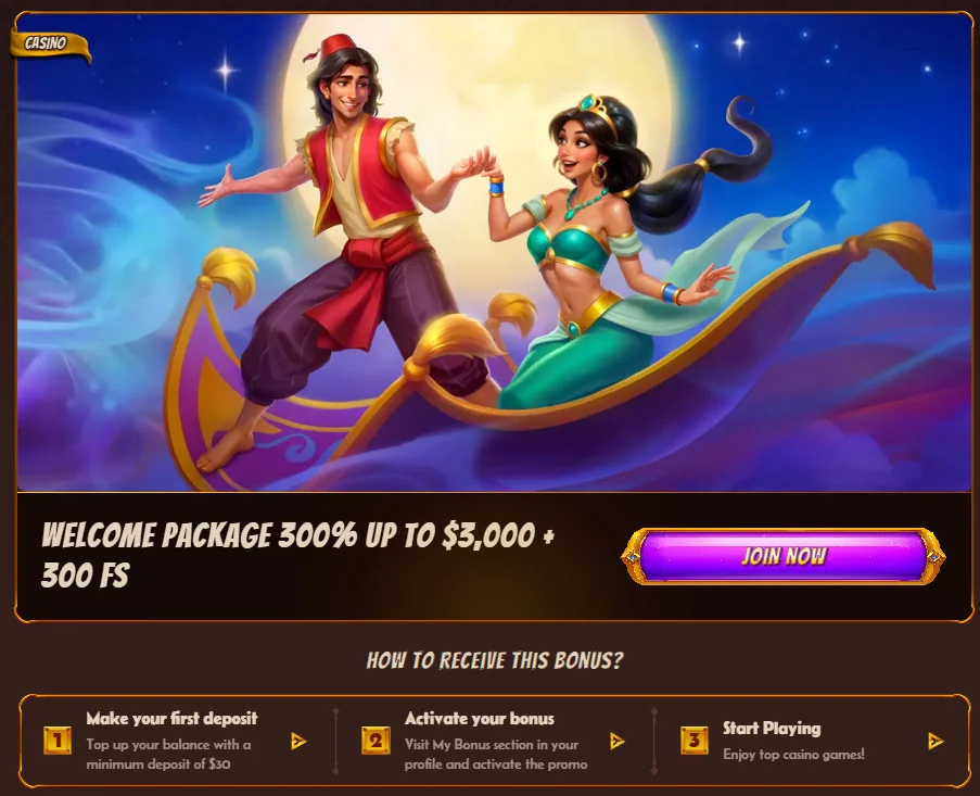 welcome bonus alawin casino